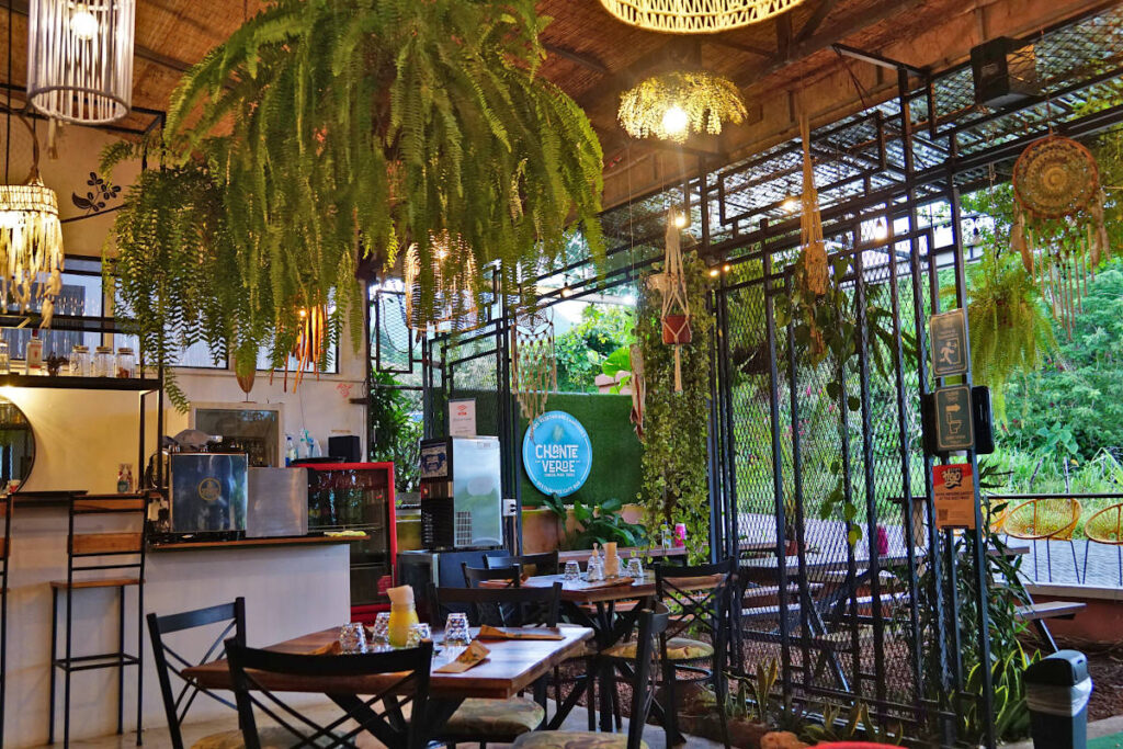 Chante Verde, vegetarisches und veganes Restaurant in La Fortuna, Costa Rica