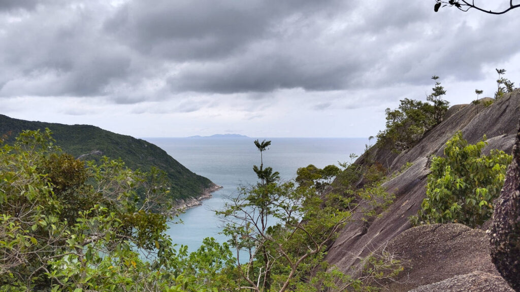 Weg zum Bottle Beach Viewpoint auf Ko Phangan, Thailand