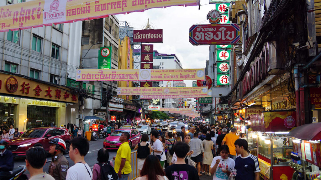 Chinatown in Bangkok, Thailand