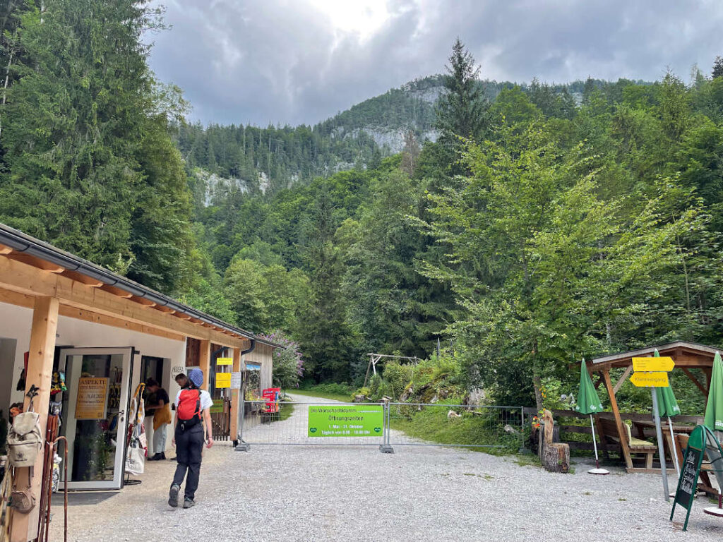 Eingang zur Wörschachklamm in Wörschach, Steiermark